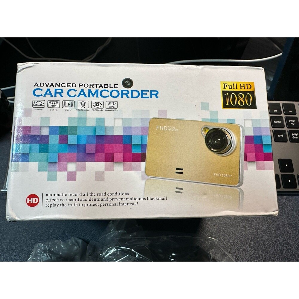 NIB (Open box) Dash Cam 1080P FHD DVR